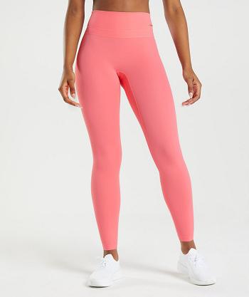 Gymshark Whitney High Rise Ženske Tajice Roze | HR 3988VRW